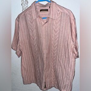 Cubavera Men's Shortsleeve Button Down Shirt